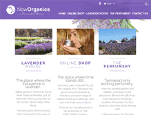 Tablet Screenshot of noworganics.com